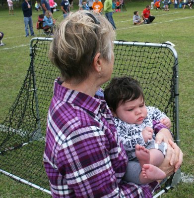 Watching from the sidelines